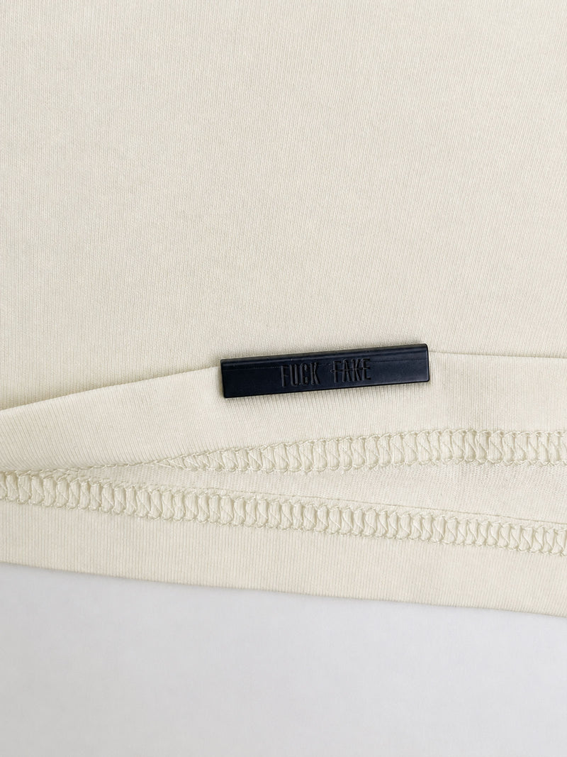 SOFS Basic Regular T-Shirt — Cream • V2