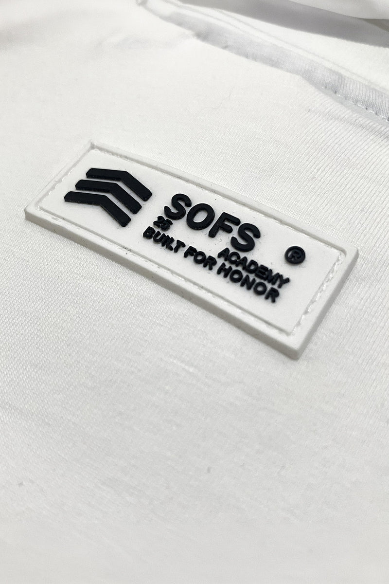 SOFS Precision Regular Tee — White — vista 6