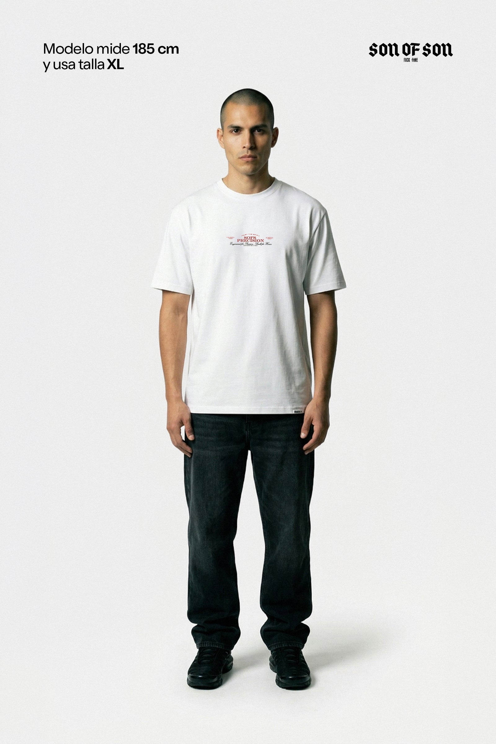 SOFS Precision Regular Tee — White — vista 2