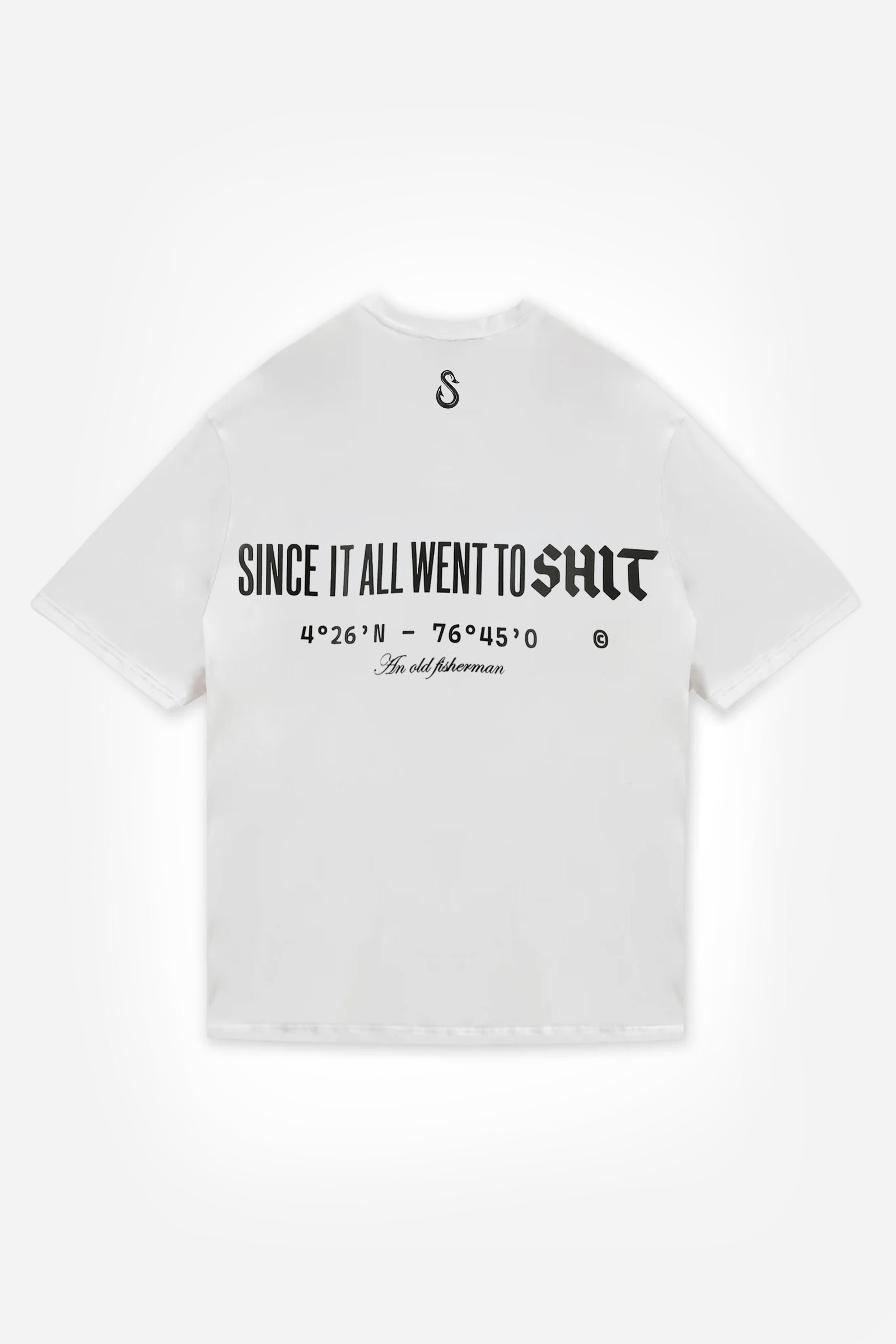 Since It back Oversized T-Shirt — White