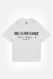 Since It back Oversized T-Shirt — White