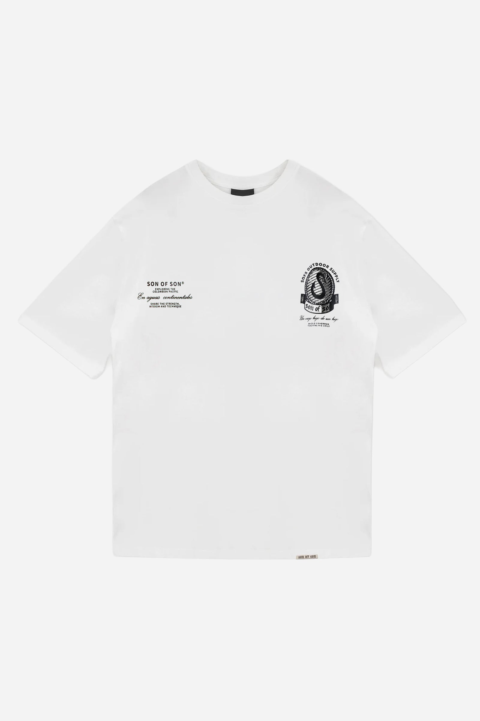 Since It back Oversized T-Shirt — White