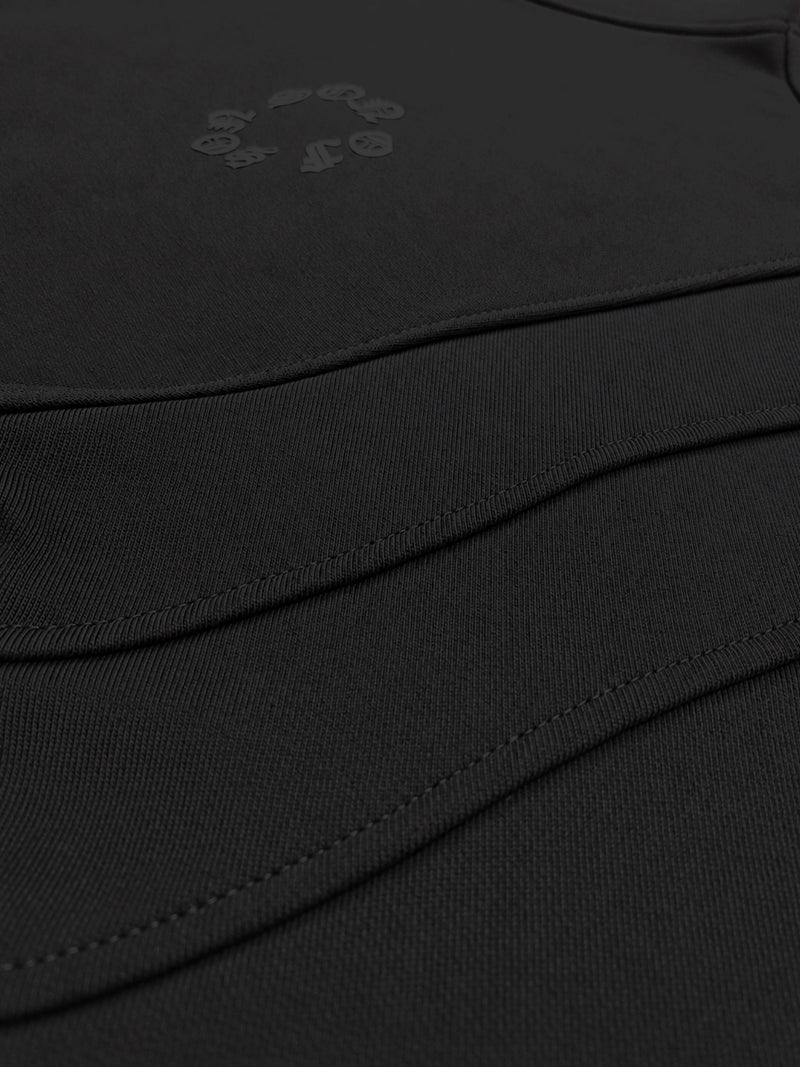 Temper Oversized Hoodie — Black