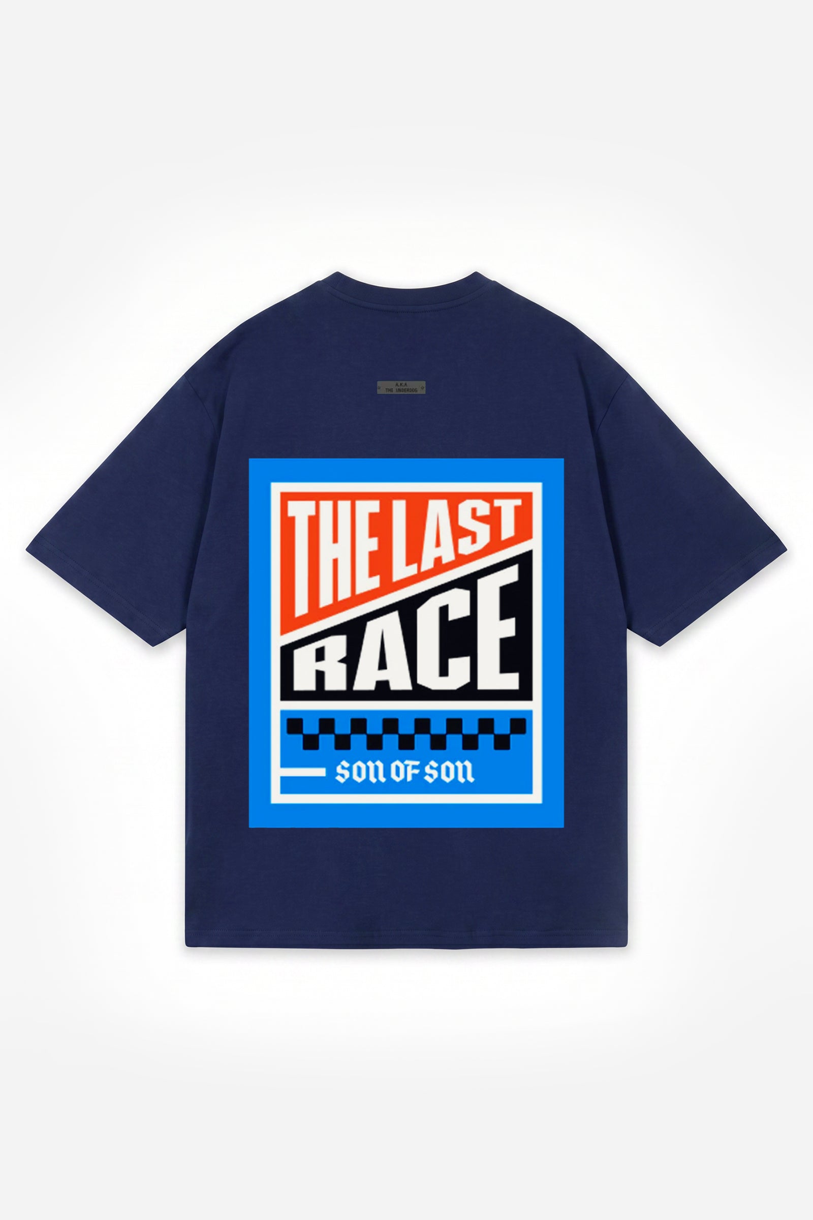 The Last Race Oversized T-Shirt — Blue