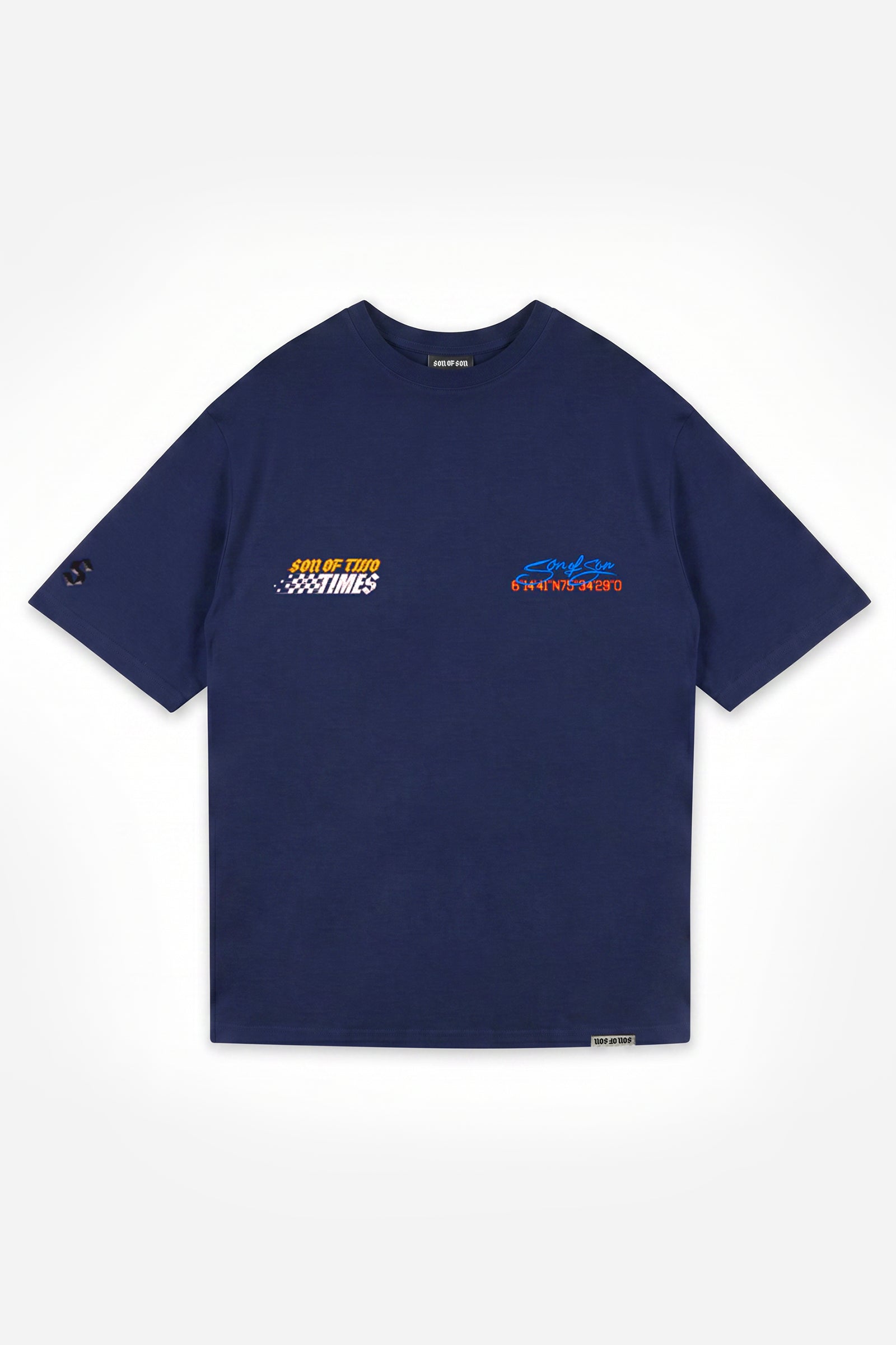 The Last Race Oversized T-Shirt — Blue