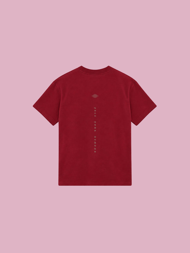 Código Sagrado Regular T-Shirt — Blood Red