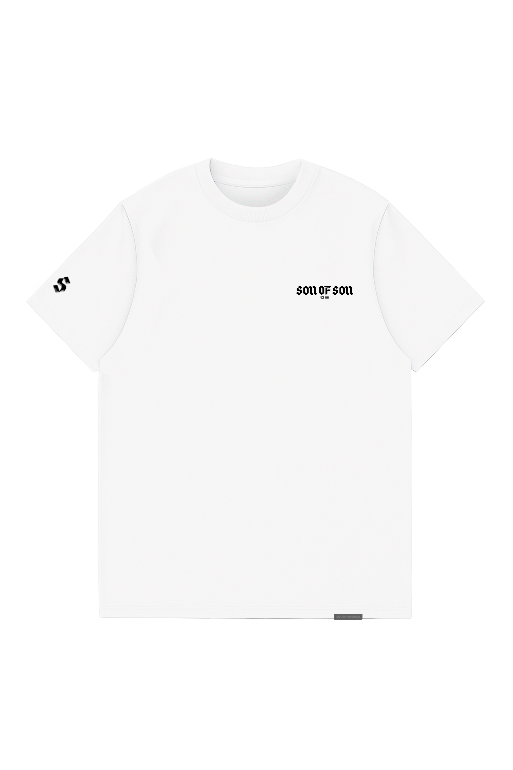 Regular fit white critical mission