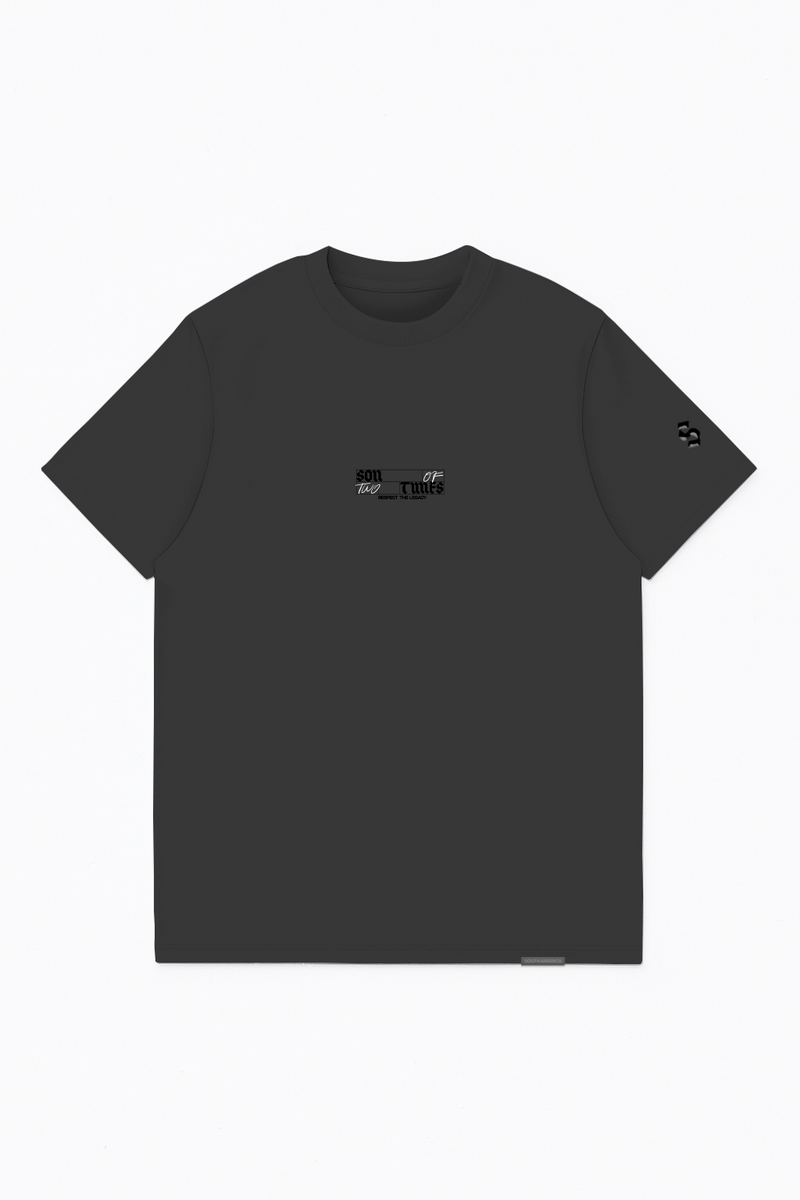 Son Of Two Times Regular Tee —  Dark Grey
