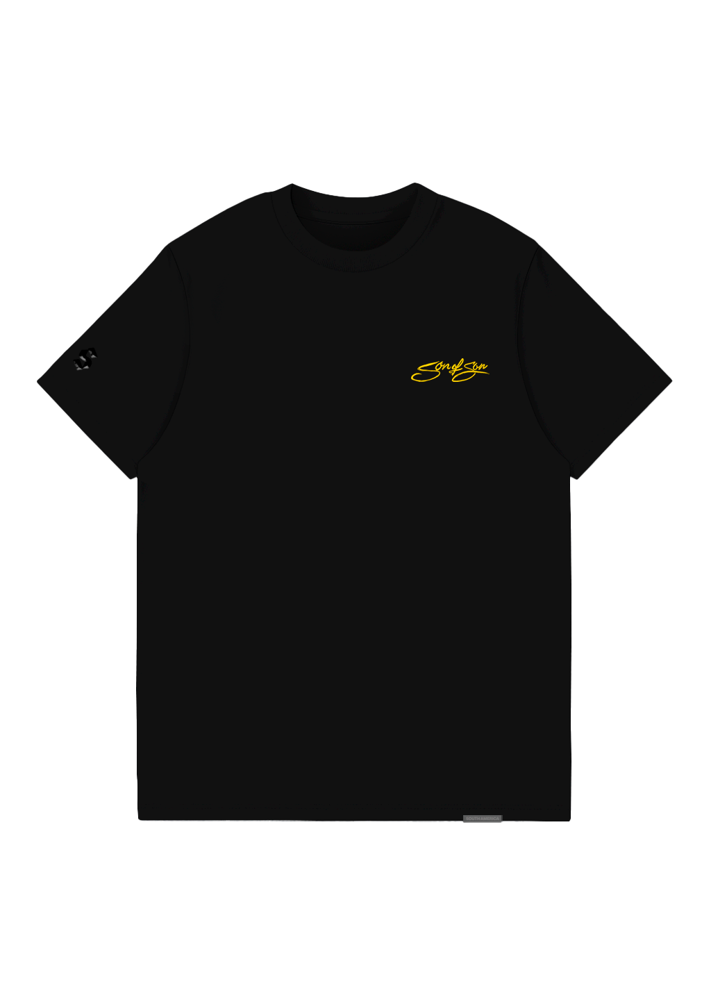 camisa_regular_fit_negra_coordenadas_amarillas_frontal.png