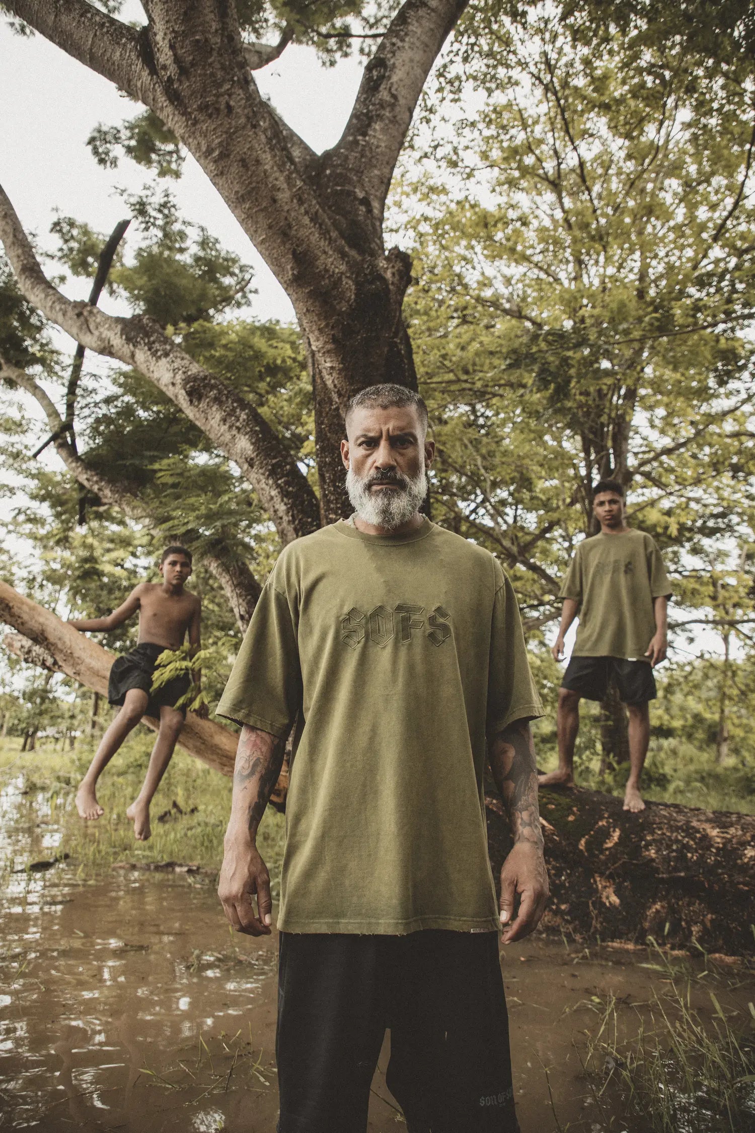 Oversize Acid Wash Sofs T-Shirt