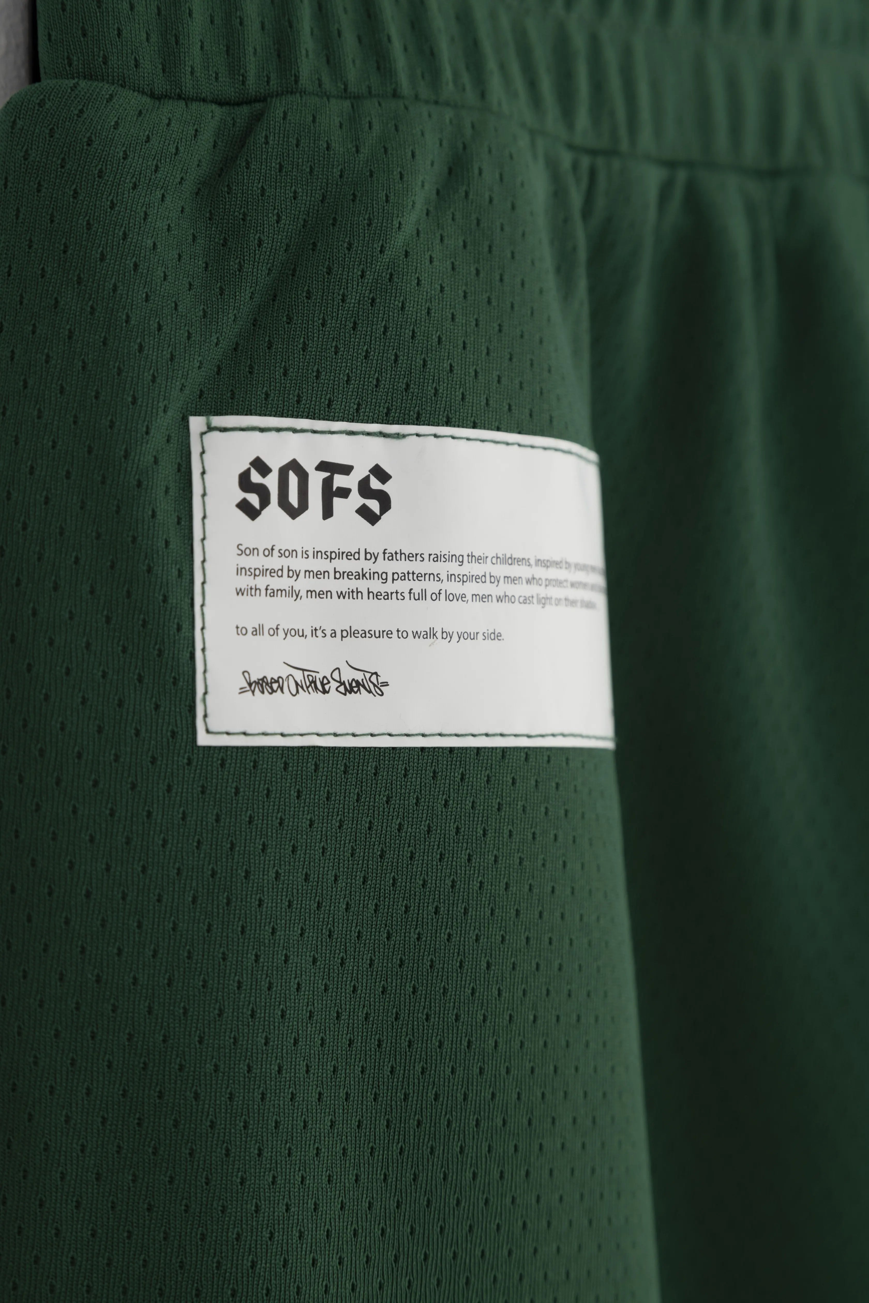 SOFS Sweat Short — Green — vista 6