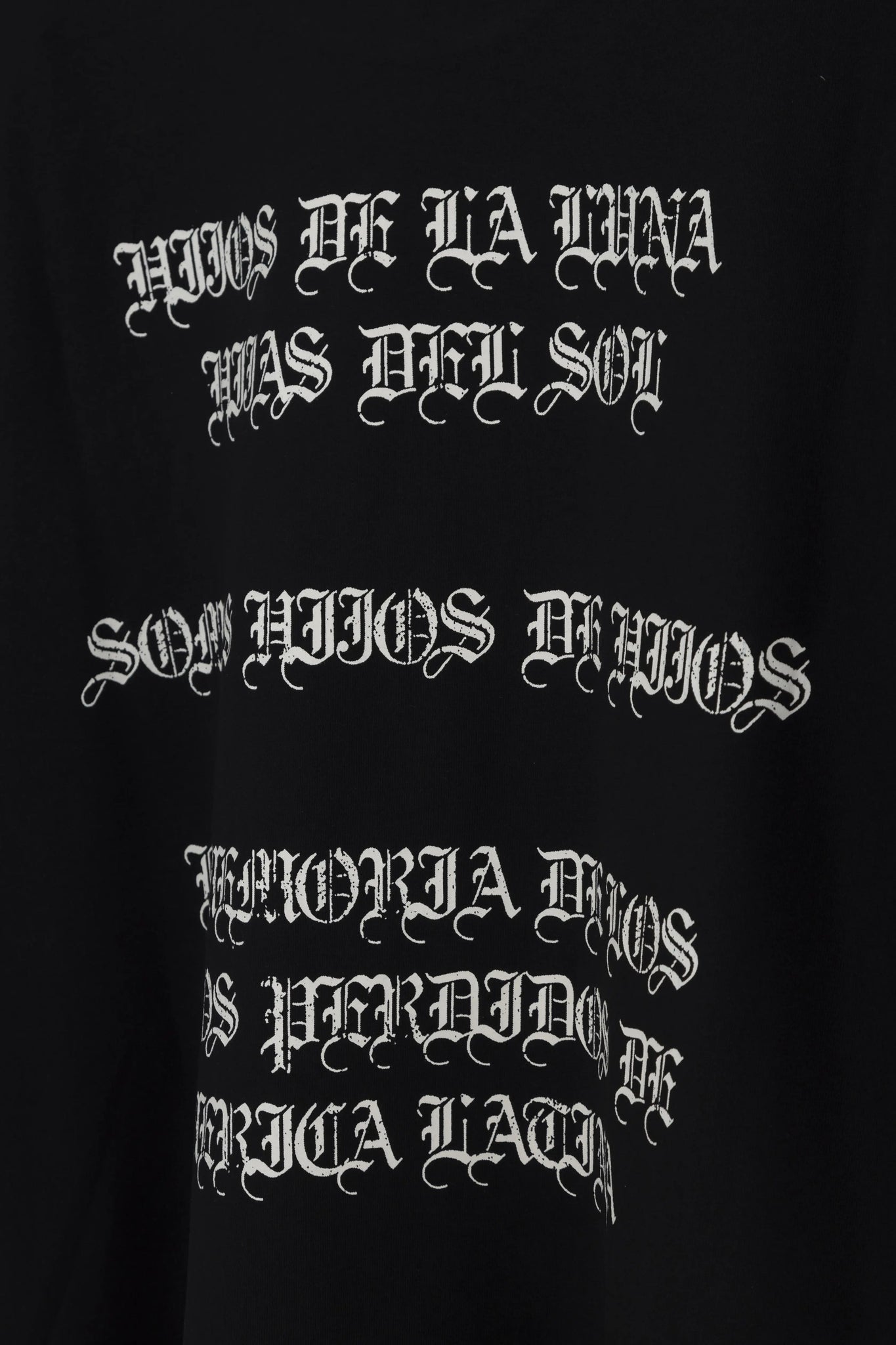 Oversize written Back  T-Shirt