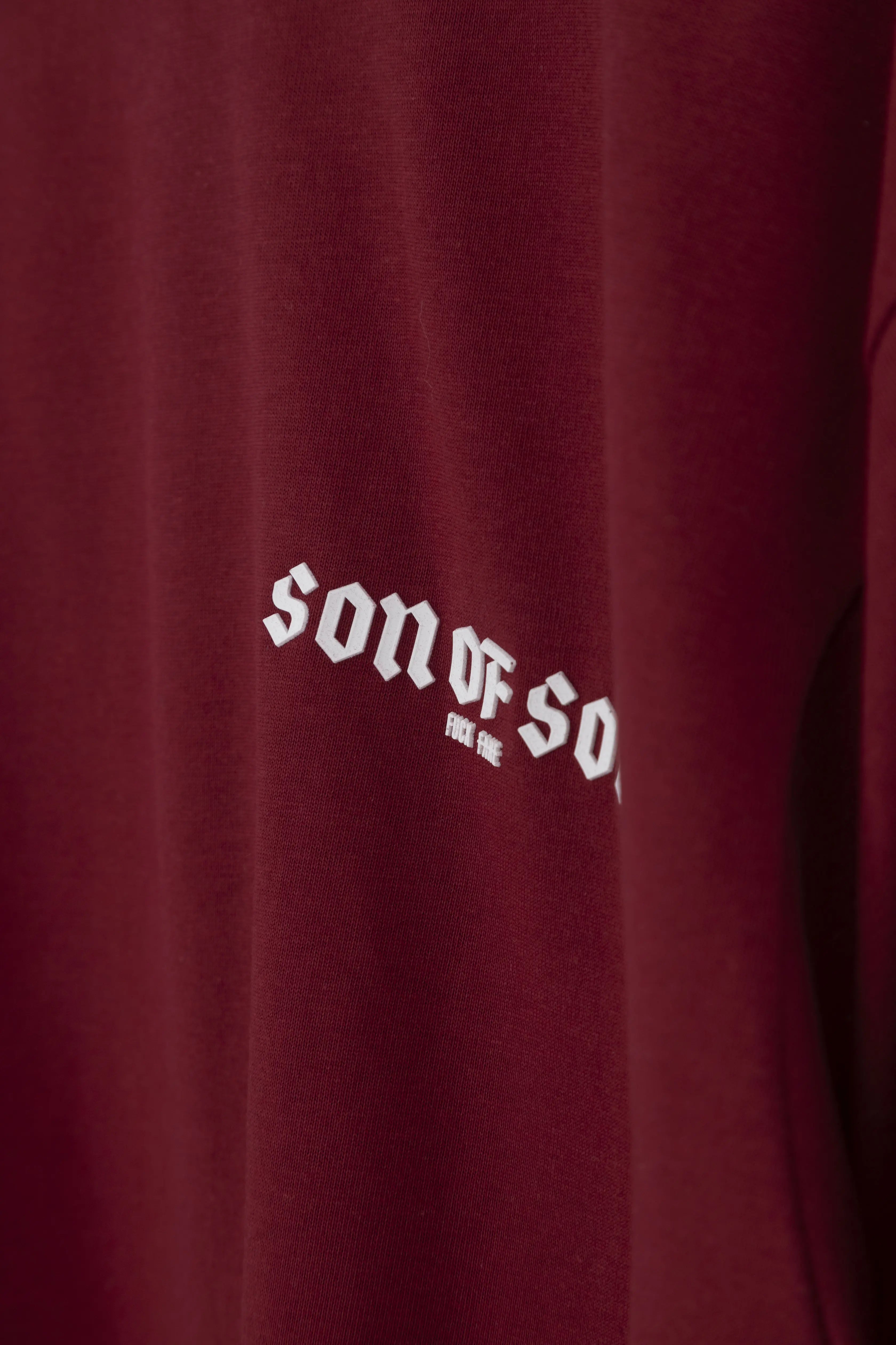 Oversize red lost sons T-Shirt