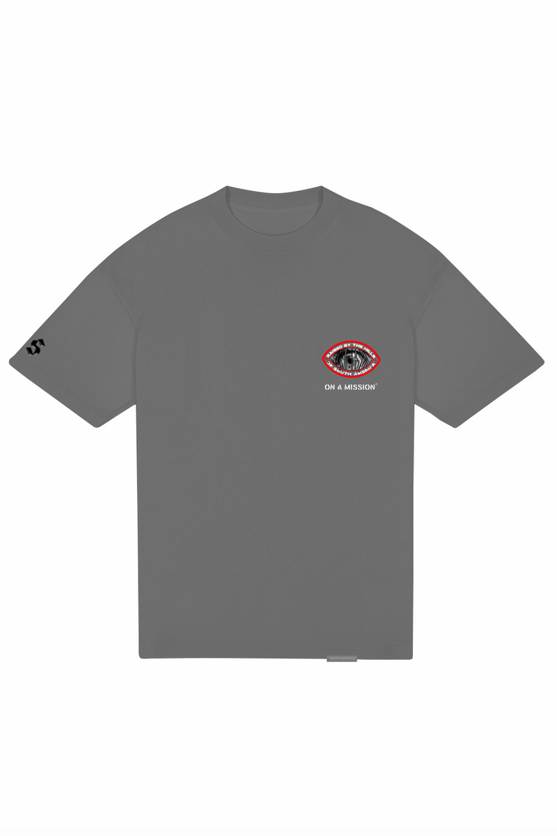 Raised by the hills Oversized T-Shirt — Grey