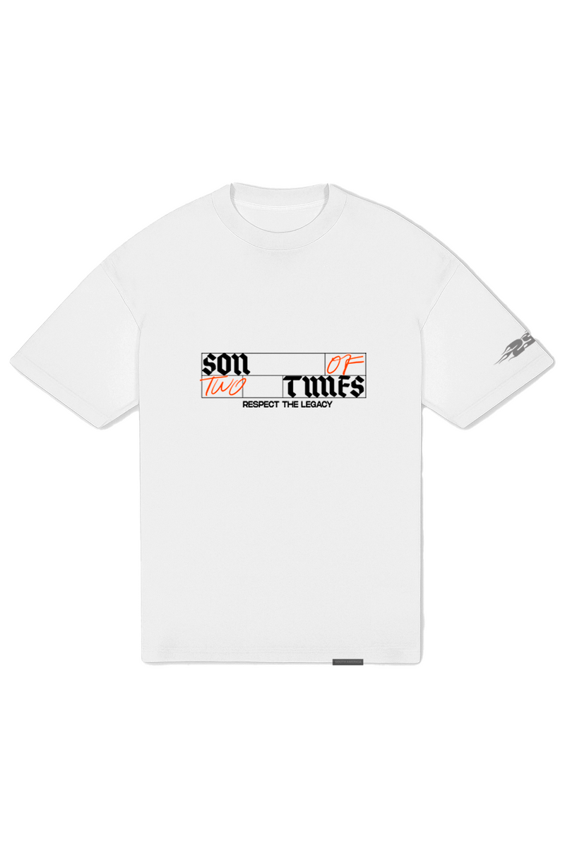 Raised by the hills Oversized T-Shirt — White