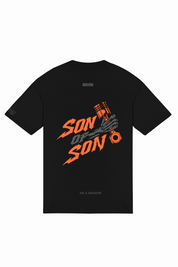 Black orange fast n sofs
