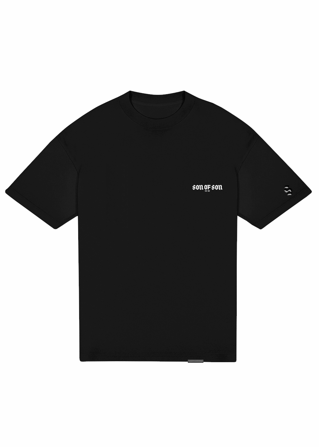 Sons Supply Oversized T-Shirt — Black — vista 10