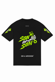 Black green fast n sofs