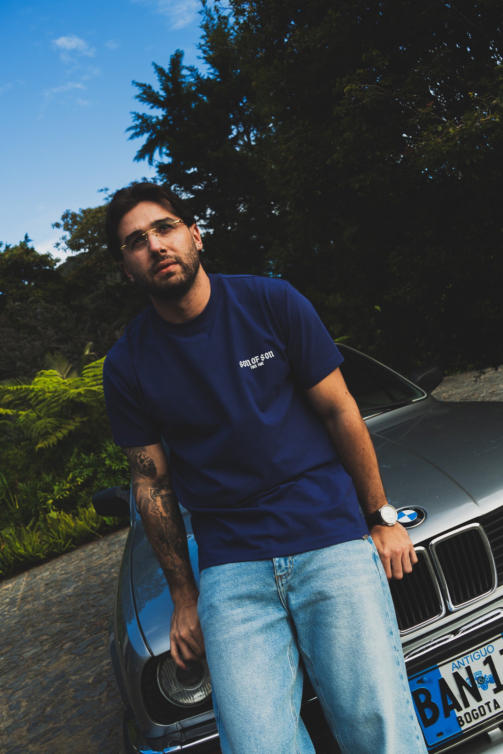 SOFS Basic Regular T-Shirt — Deep Blue • V1
