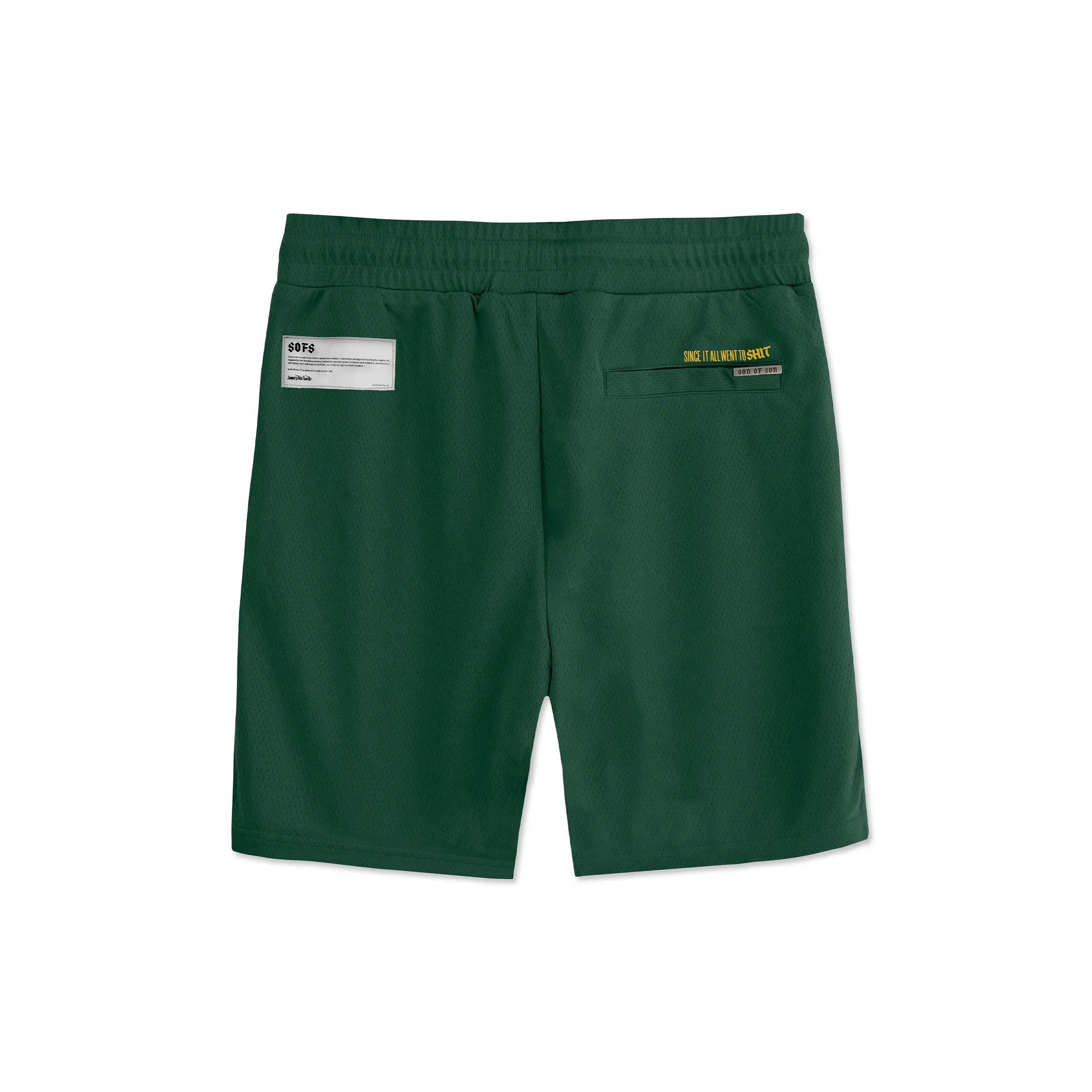 SOFS Sweat Short — Green — vista 3